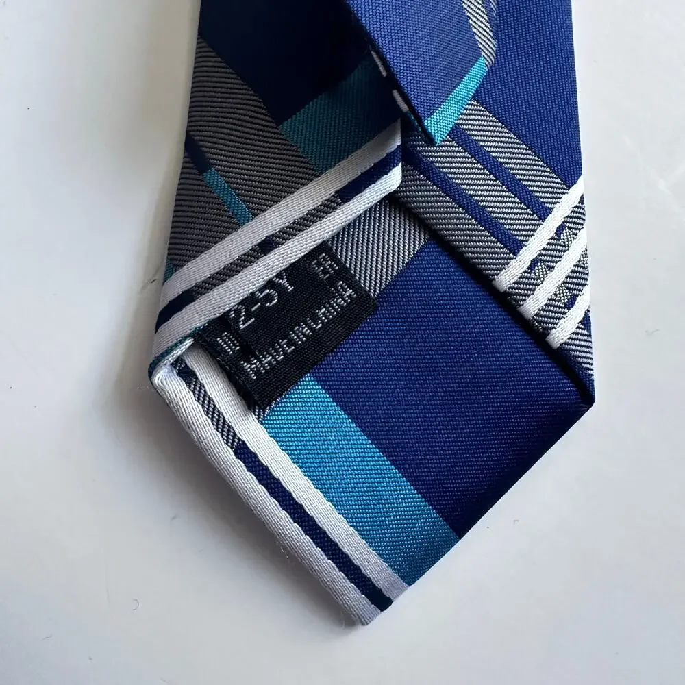 Littlest Prince Boys 2-5 Yr Plaid Tie Necktie
